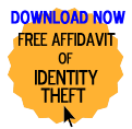 Free Affidavit of Identity Theft Form