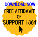 Free Affidavit of Support I-864 Form