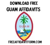Free Guam Affidavit Form