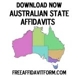 Free Australian State Affidavit Forms